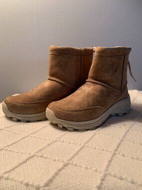 Merrell Winter Pull On Boots Camel